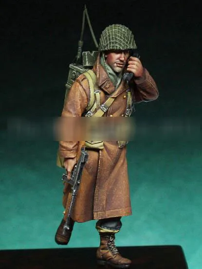 1/35 фигурки из смолы США радио Солдат 1 шт.(без основания