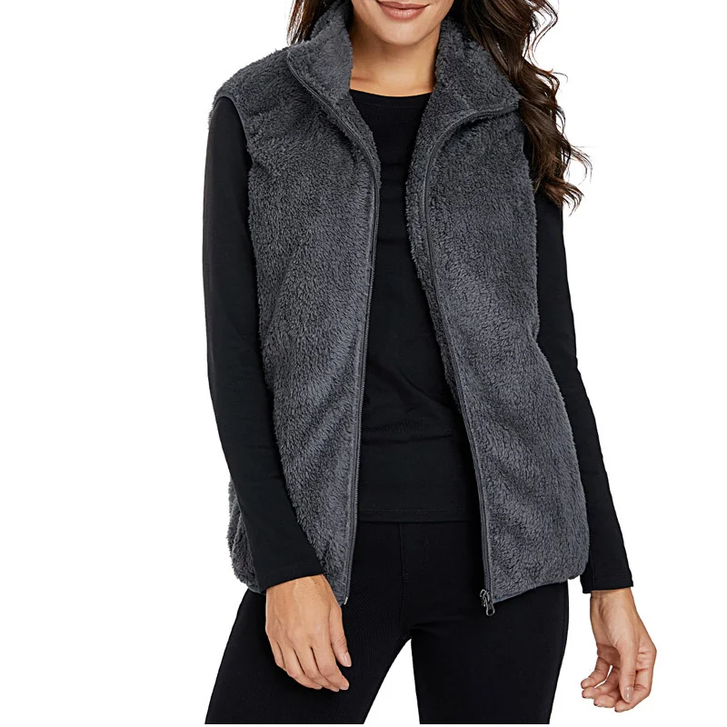 Casual Women Vest Spring Female Waistcoat Slim Fit Sleeveless Jacket