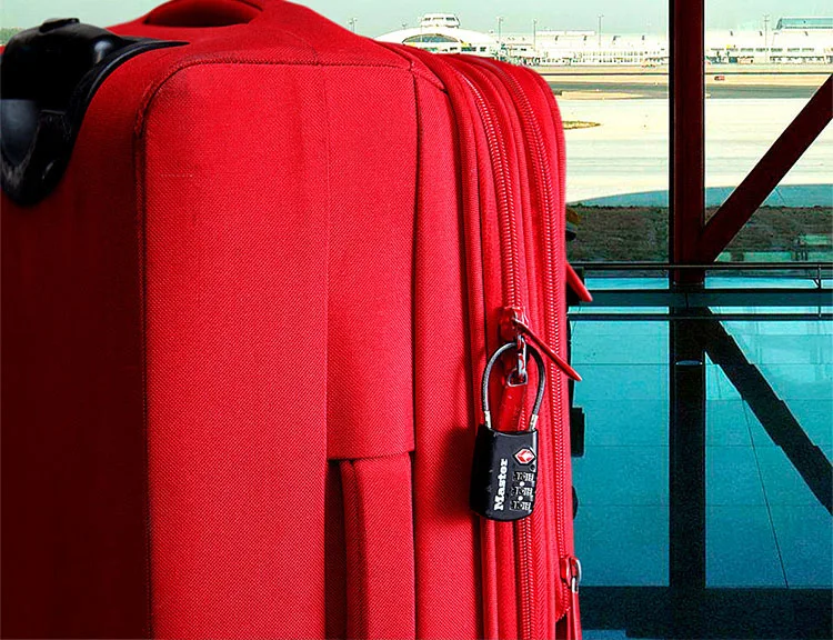 TSA багажный ремень замки значный металлический пароль таможенный багаж кодовые навесные замки чемодан дорожный замок гибкий плетеный стальной