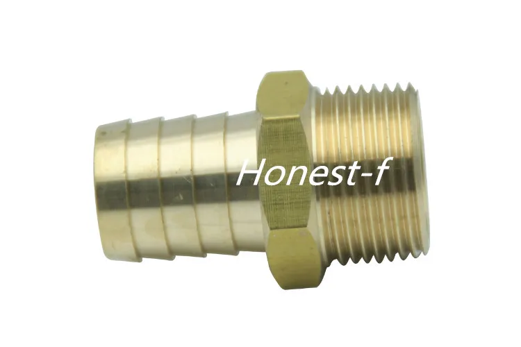 Brass BSP Barbed Fitting Coupler / Connector 1" Male BSPP x 1"(25mm