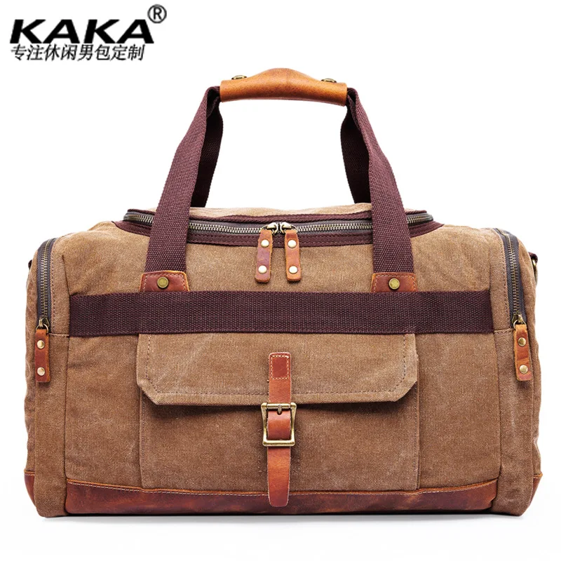 

040718 new hot high quality man handbag male large capacity canvas travel bag