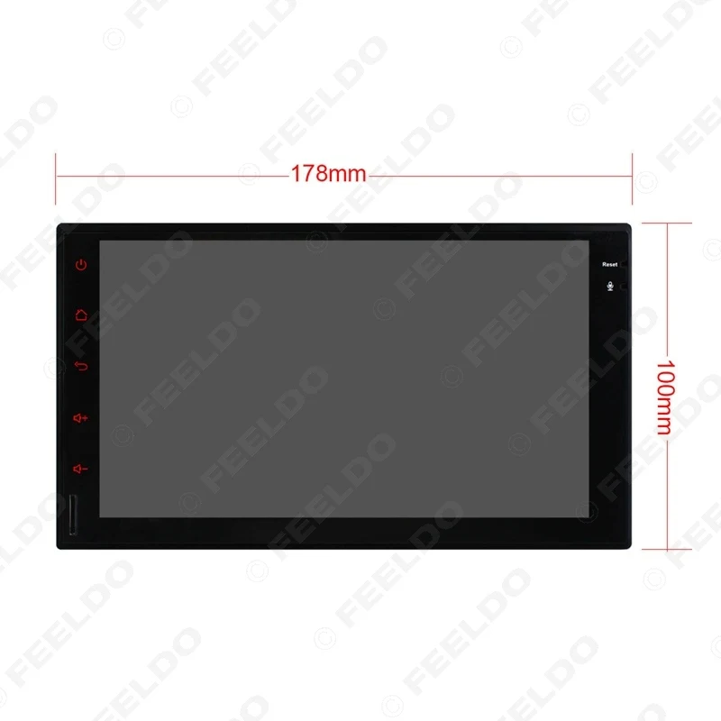 FEELDO 7 дюймовый Android 6 0 (64 бит) четырехъядерный/DDR3 2G/16G/4G LTE автомобильный медиаплеер