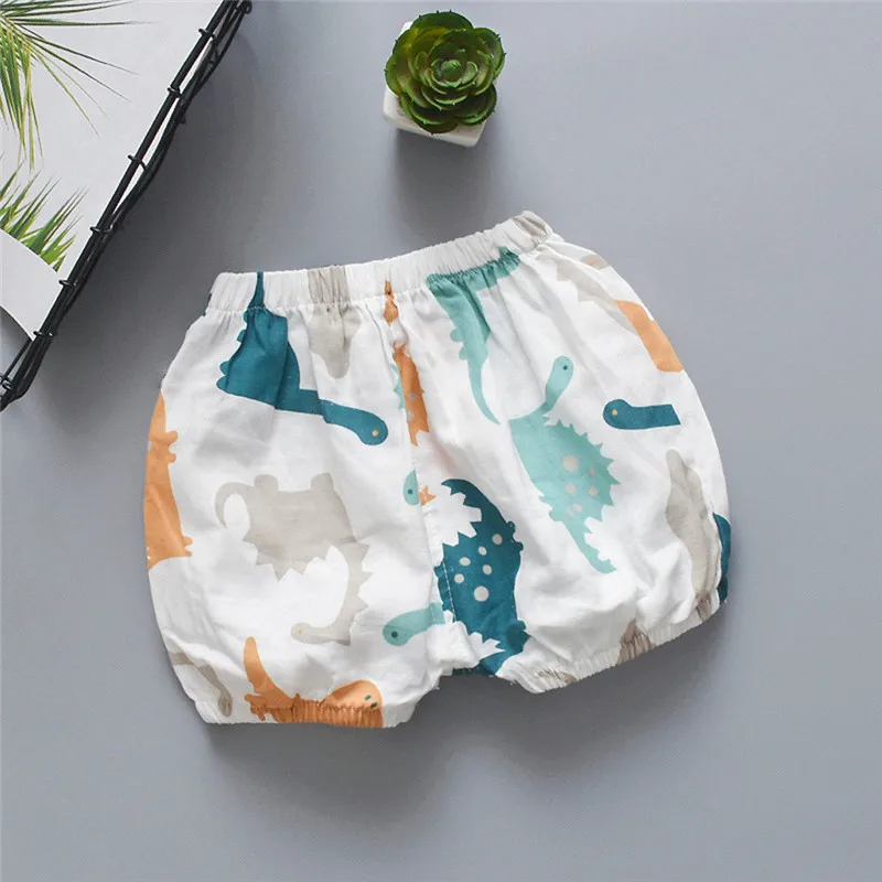 baby bloomers Toddler Baby Boys Girls Cartoon Animals Print Casual Elastic Shorts Summer pantalones cortos #4J25 (13)