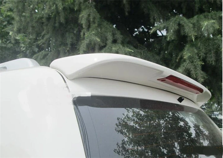 Для Mitsubishi pajero Montero sport спойлер 2008- в случае если у вас возникают какие-либо светильник Высокое качество ABS Материал заднего крыла первоклассника Цвет задний спойлер