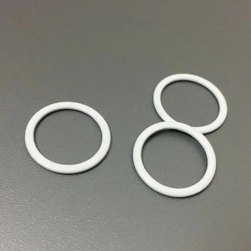 

Mling 14mm 30pcs/lot Nylon Coated Bra Ring Round Rings Metal Bra Strap Rings Sewing Supplies Bra Trimming DIY Supplies