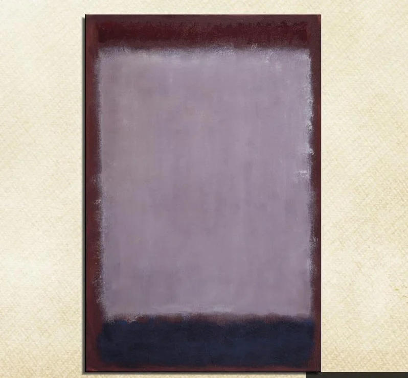 

Mark Rothko Still life Classical oil Painting Drawing art 100%handmade Unframed Canvas wax action handmade picture hologram