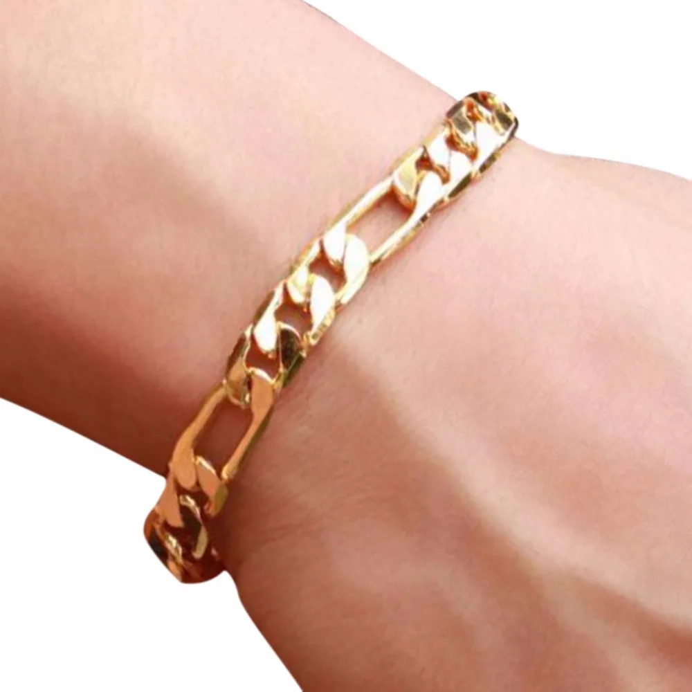 chain bracelet gold plated