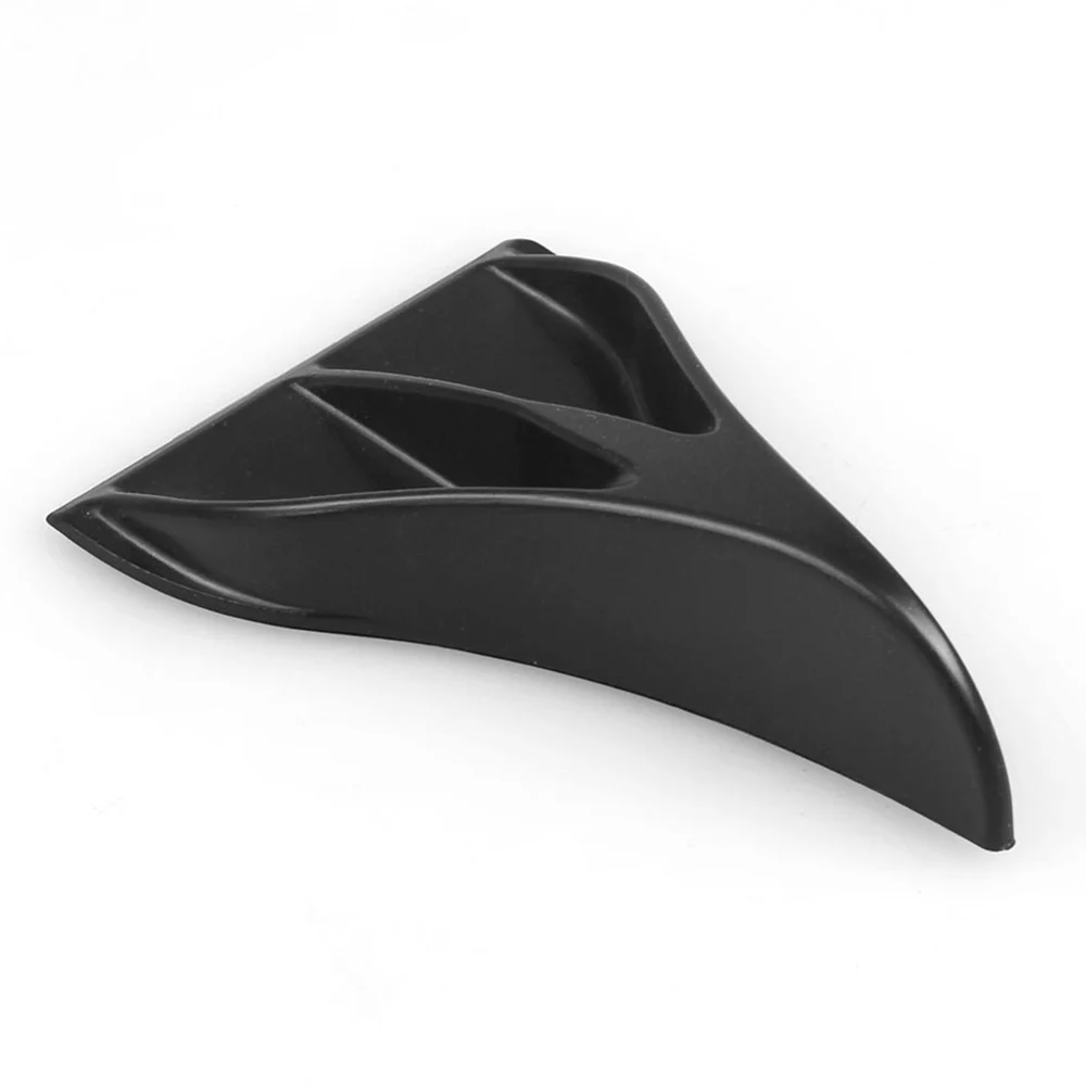 

6pcs/lot Carbon Fiber Shark Fin Kit Diffuser Spoiler Roof Wing Windshield Vortex Generator for Windscreen RoofSpoiler Bumper