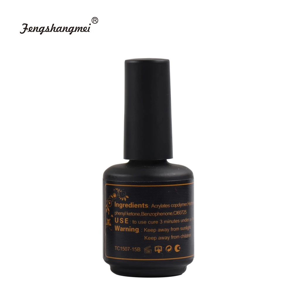 Nail Tops Gel UV Varnish Sealer Led Nail Gel Polish Diamond Top Coat 15ml gel nail polish gel nail varnish