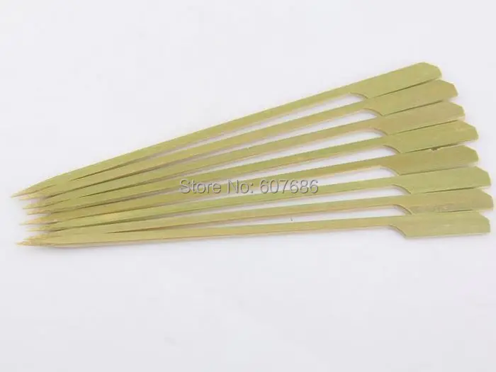 2000 Pieces 18cm Bamboo Appetizer Toothpicks Picks Skewers Stick for Cheese Fruit Snacks Grill