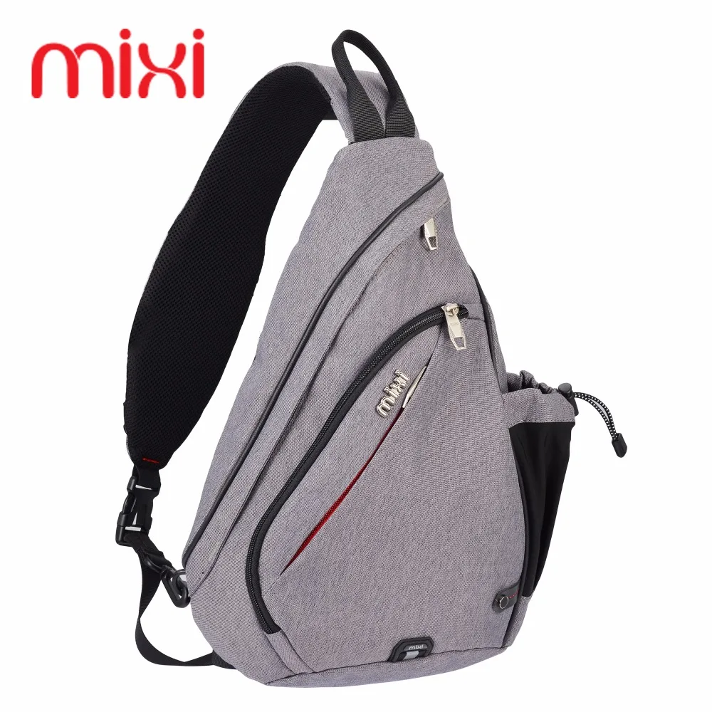 Hot Sale Men Waterproof Nylon Chest Shoulder Bag Sport Messenger Backpack Hiking