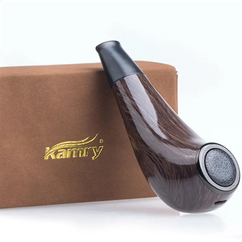 

Original Kamry Turbo K Mini E-Pipe 30W Electronic Cigarette 0.5ohm Atomizer e cigarette 1000mAh Wooden e pipe mod box vapor