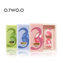 O. TWO. O косметическая пудра пуховка гладкая Женская основа для макияжа Губка красота для макияжа Инструменты Аксессуары форма капли воды