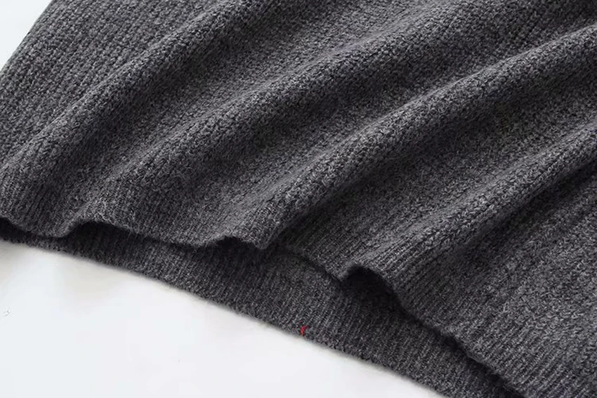 Плюс Размеры свитер Для женщин пуловеры жемчуг Бисер свитер толстый теплый зима с длинным рукавом вязаные свитера модные Повседневный