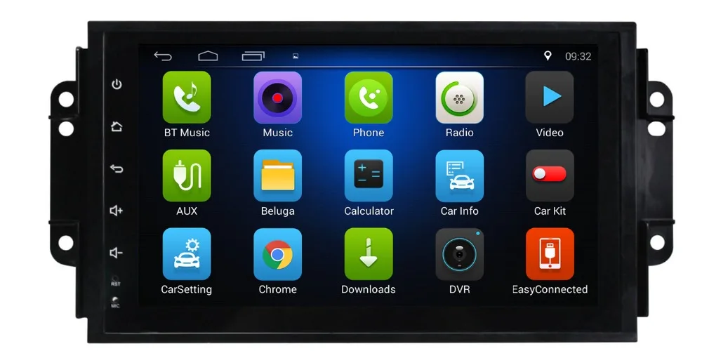 Cheap 9" 2+32G car radio for Chery Tiggo 3X tiggo 2 3 Quad core Android 8.1 car dvd player with 2G RAM,32G iNand,steering wheel,wifi 1