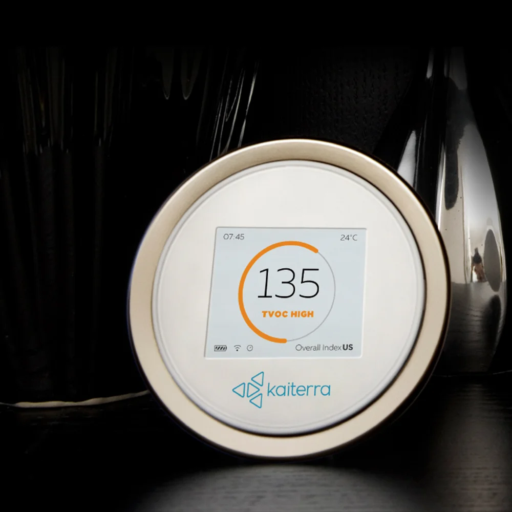 

LaserEgg 2 - Smart Air Quality Monitor with PM2.5 Pollution, Temperature and Humidity Sensors. Compatible with Homekit