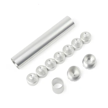 

11Pcs 1/2-28 5/8-24 Solvent Trap Filters Aluminum Fuel Trap solvent Filter For NAPA 4003 WIX 24003 Fuel Filters 44