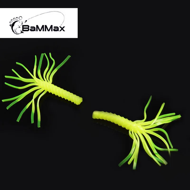 Bammax pesca 10 unids 1,3G 6 cm Artificial wobbler gusano crankbaits Jig cabeza suave señuelos carpa pesca con mosca accesorios pesca Bammax pesca 10 unids 1,3G 6 cm Artificial wobbler gusano crankbaits Jig cabeza suave señuelos carpa pesca con mosca accesorios pesca