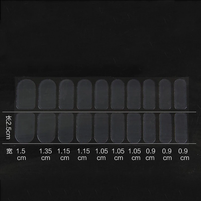 

Transparent Nail Art Guard Glue Nail Peel Off Sticker Adhesive Nail Tabs For DIY UV Gel Nail Art Decorations Manicure Tools