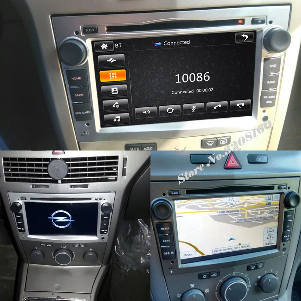 Excellent 7" Car DVD Player GPS Navigation System For  Opel Zafira B Vectra C D Antara Astra H G Combo with BT radio 1080p 3G WIFI GPS map 5