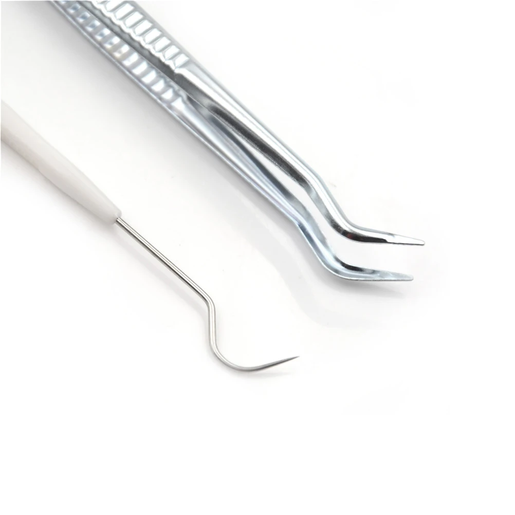 3Pcs/Lot Stainless Dental Tool Set teeth cleaner dental removal tool Dentist Tooth Clean Hygiene Picks Mirror Kit