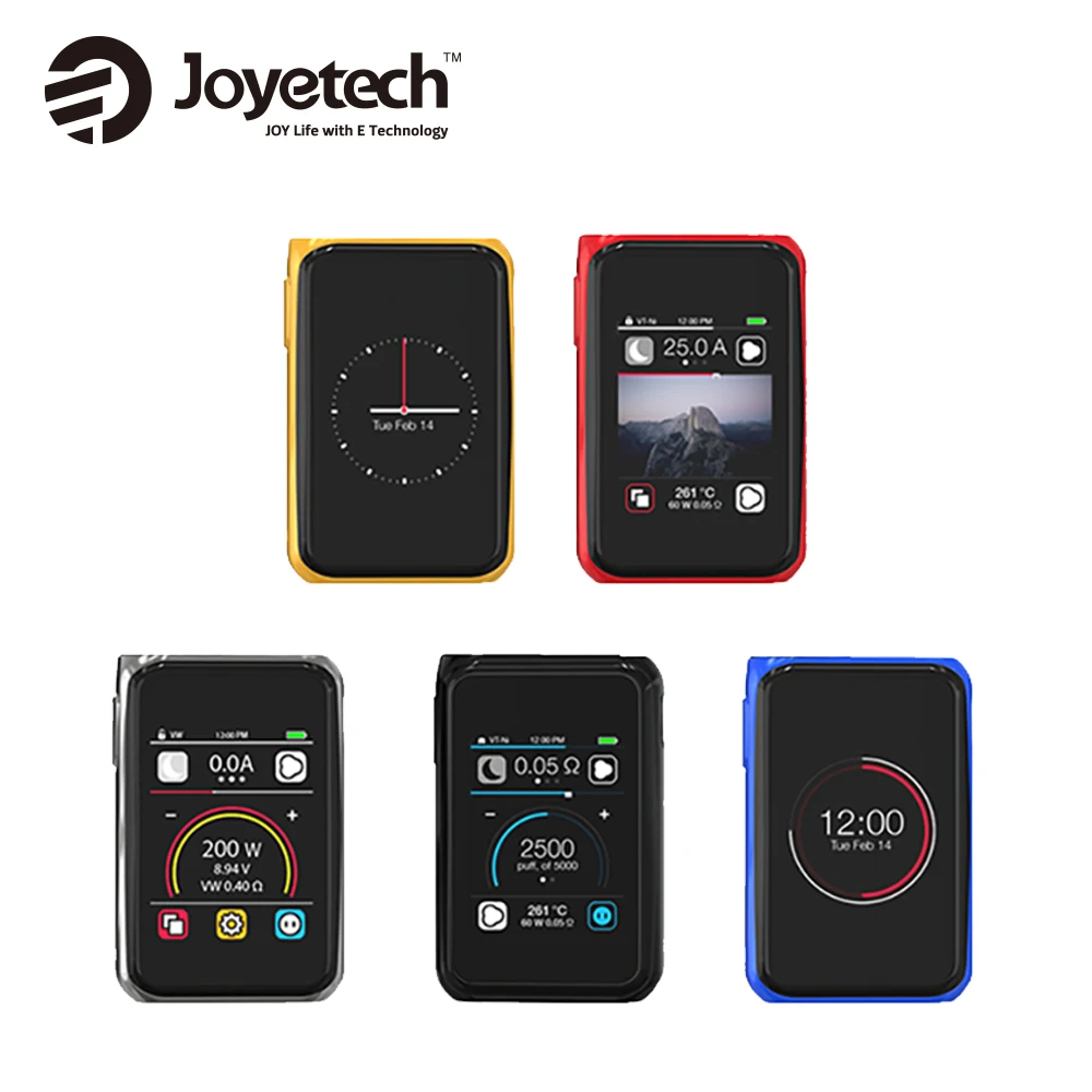 

Clearance Price! Joyetech CUBOID PRO MOD 2.4-inch Touch Screen Mod Fit ProCore Aries Atomizer No 18650 Battery Vs G-PRIV 220 MOD