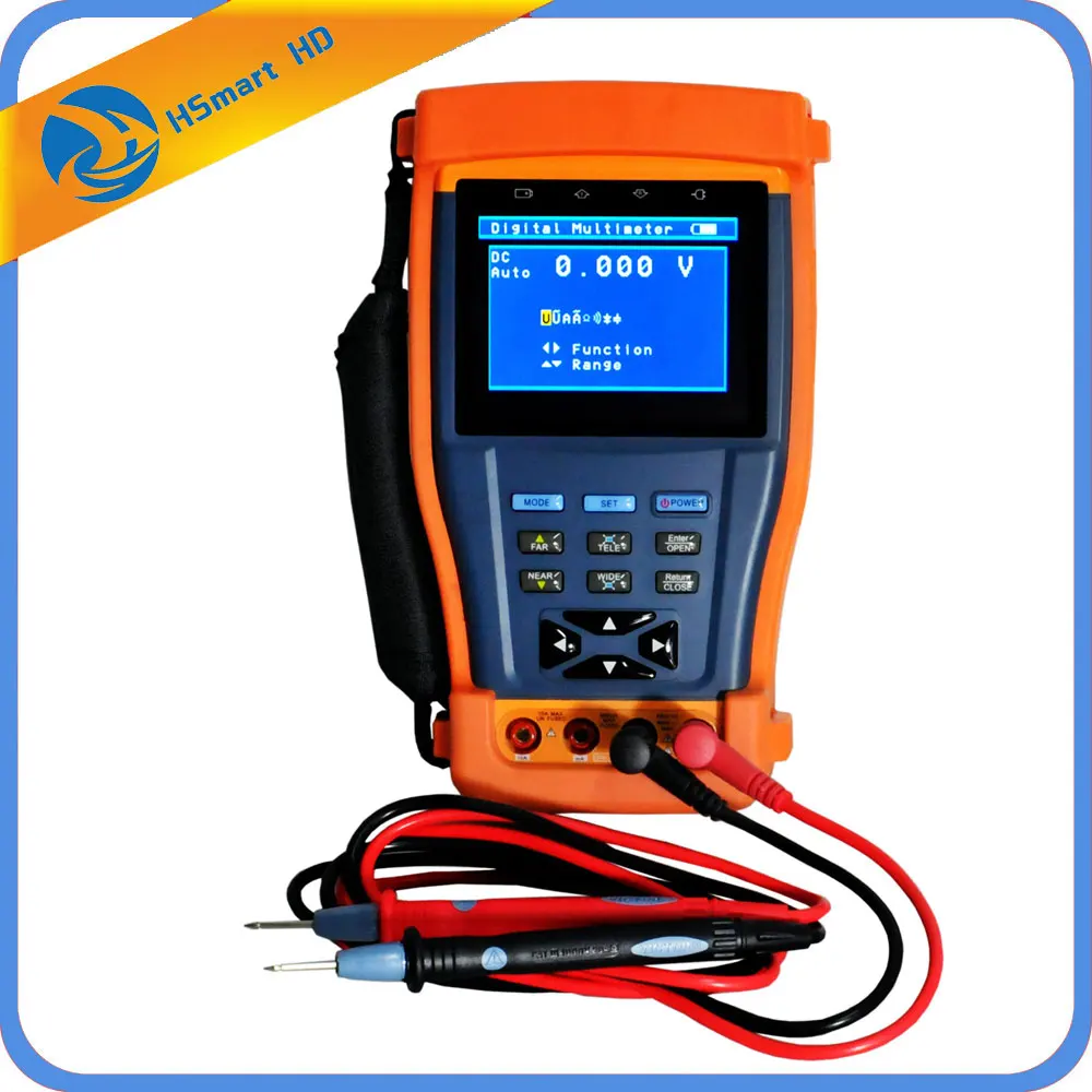 

All-in-one 3.5" LCD Monitor CCTV Camera PTZ Test Tester
