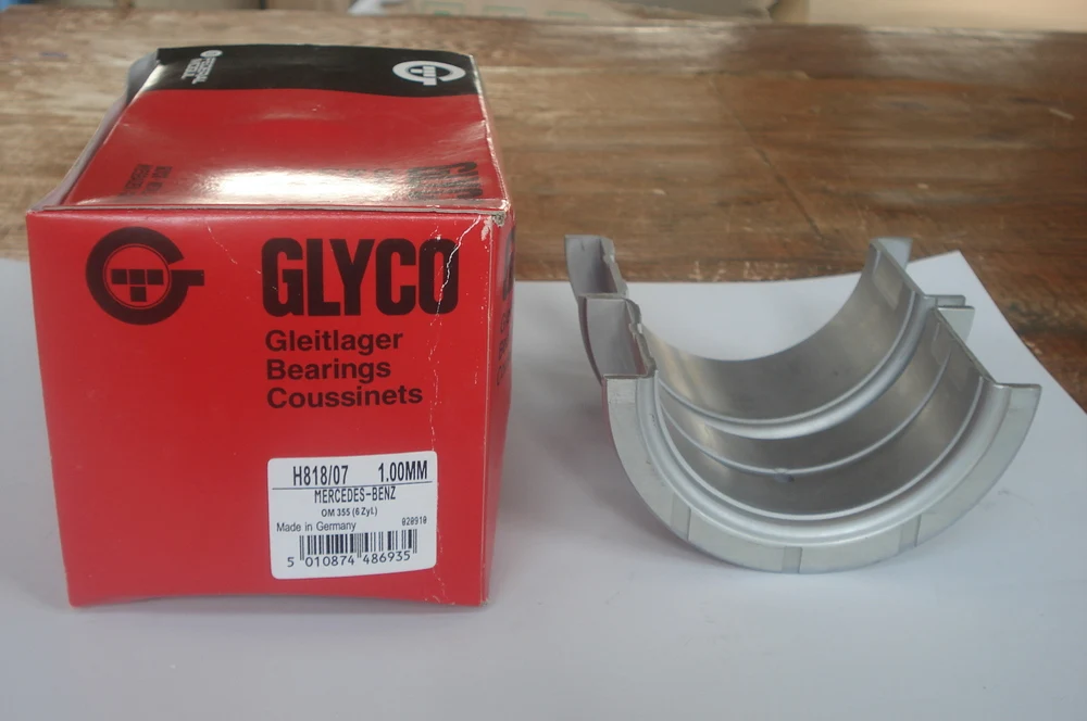 Mercedez Benz Engine bearing OM355R/Main bearings(with flange) H818/7