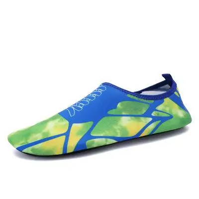 Мужская и женская пляжная водонепроницаемая обувь Schuhe для занятий йогой; быстросохнущая обувь для воды; мягкая пляжная обувь; Zapatos - Цвет: 2