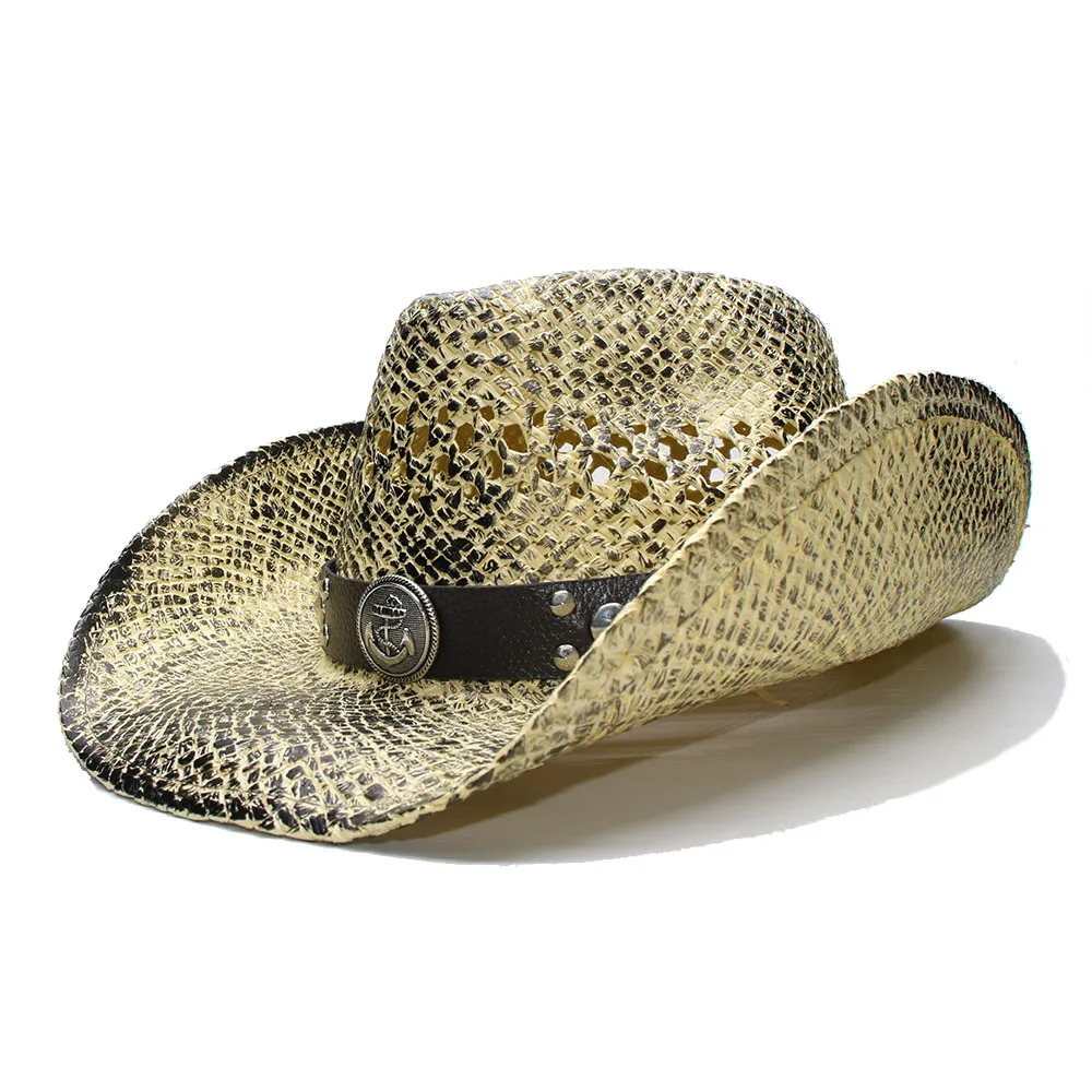 Buy LUCKYLIANJI Black Vintage Summer Women Men Wide