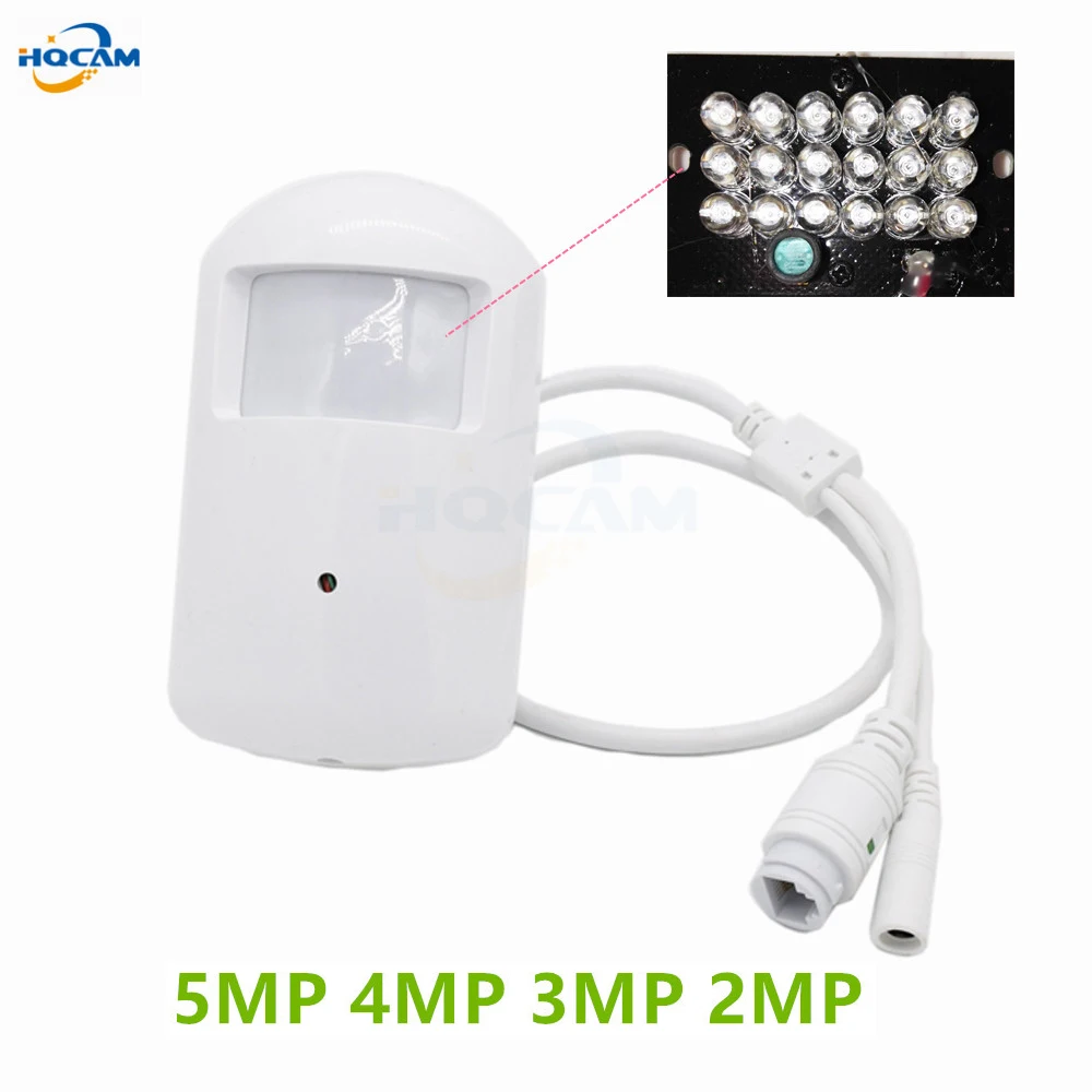 HQCAM аудио ночное видение IRCUTmini IP камера 5MP FHD 4MP 3MP 2MP ONVIF P2P PIR видеонаблюдения веб Xmeye
