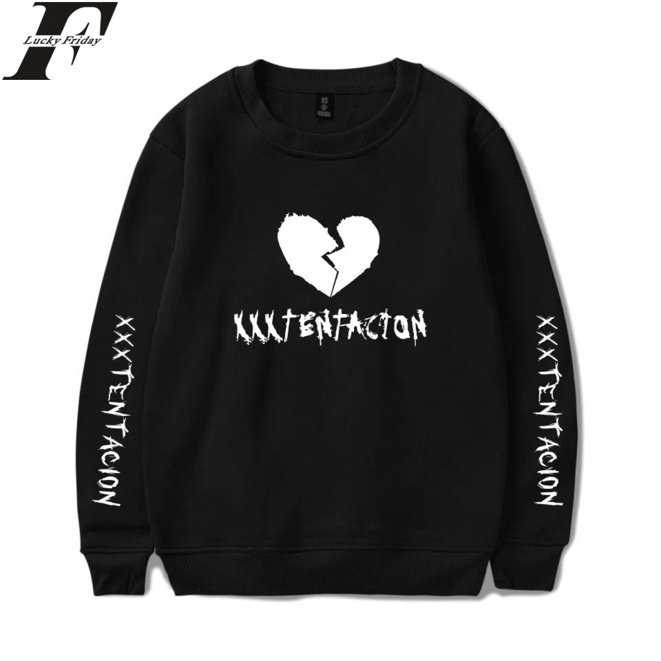 Толстовка LUCKYFRIDAYF XXXTentacion 2018 толстовка в стиле хип хоп для мужчин и женщин Весенняя