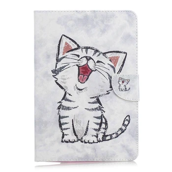 

Fashion Cartoon Case Cover For iPad Mini 1/2/3 Funda Cases PU Leather Stand Shell