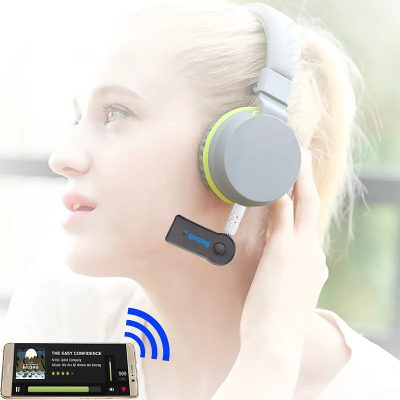 Автомобиль Беспроводной Bluetooth Music Receiver 3,5 мм Bluetooth аудио Динамик адаптер Автомобильный MP3-плеер автомобильные аксессуары зарядное устройство