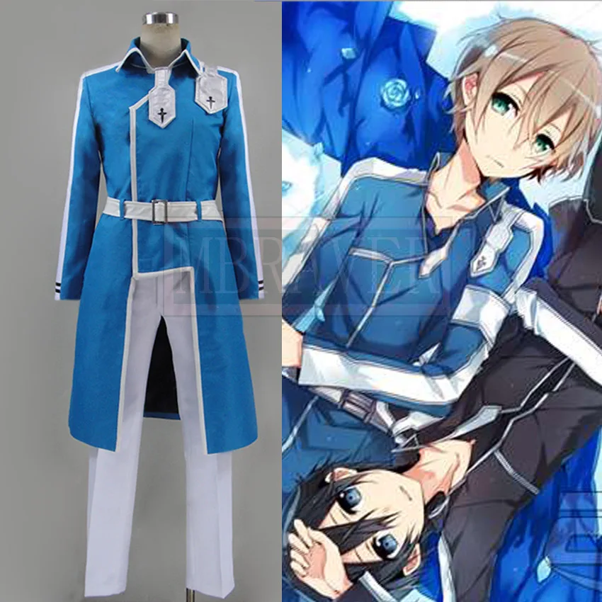 

Sword Art Online SAO Alicization Eugeo Christmas Party Halloween Uniform Outfit Cosplay Costume Customize Any Size