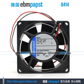 

ebmpapst 8414 DC 24V 0.1A 2.4W 2-wire 80x80x25mm Server Cooling Fan