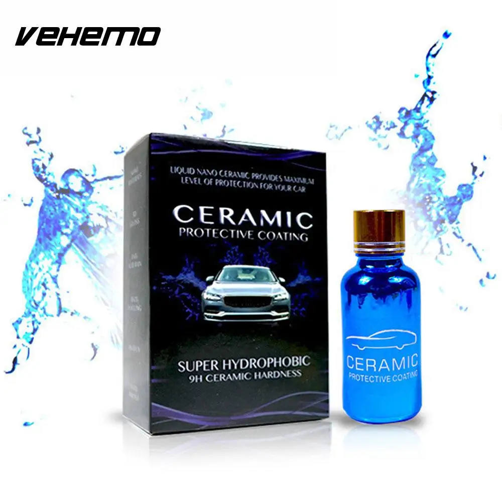 

VEHEMO Ceramic Coat 9H Hydrophobic Coating Nanohydrophobic Coating Protective Agent Accessories Car Coating Multi-Functional