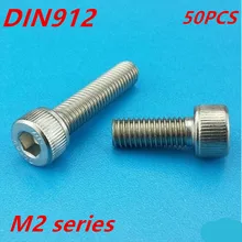 free shipping 50pcs/lot DIN912 M2*4/5/6/8/10/12/14/16/18/20 Stainless Steel 304 Hexagon Hex Socket Head Cap Screw free shipping 50pcs/lot DIN912 M2*4/5/6/8/10/12/14/16/18/20 Stainless Steel 304 Hexagon Hex Socket Head Cap Screw