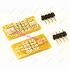 QFN8 to DIP8 Adapter adaptador programmer WSON8 DFN8 MLF8 QFN8 to DIP8 socket for 25xxx 8x6mm 6x5mm wson8 spi8 adapter socket ► Photo 2/6