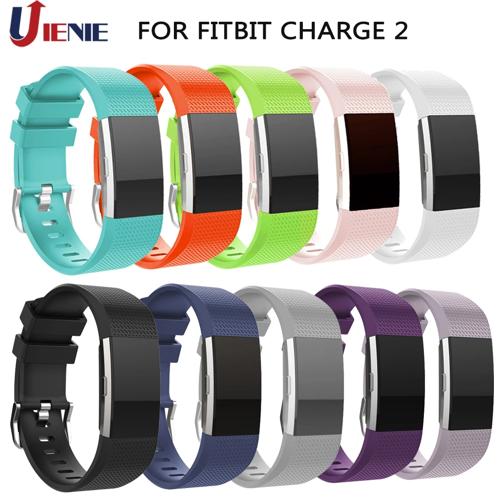 Силиконовый ремешок для наручных часов Fitbit Charge 2 умных спортивный браслет
