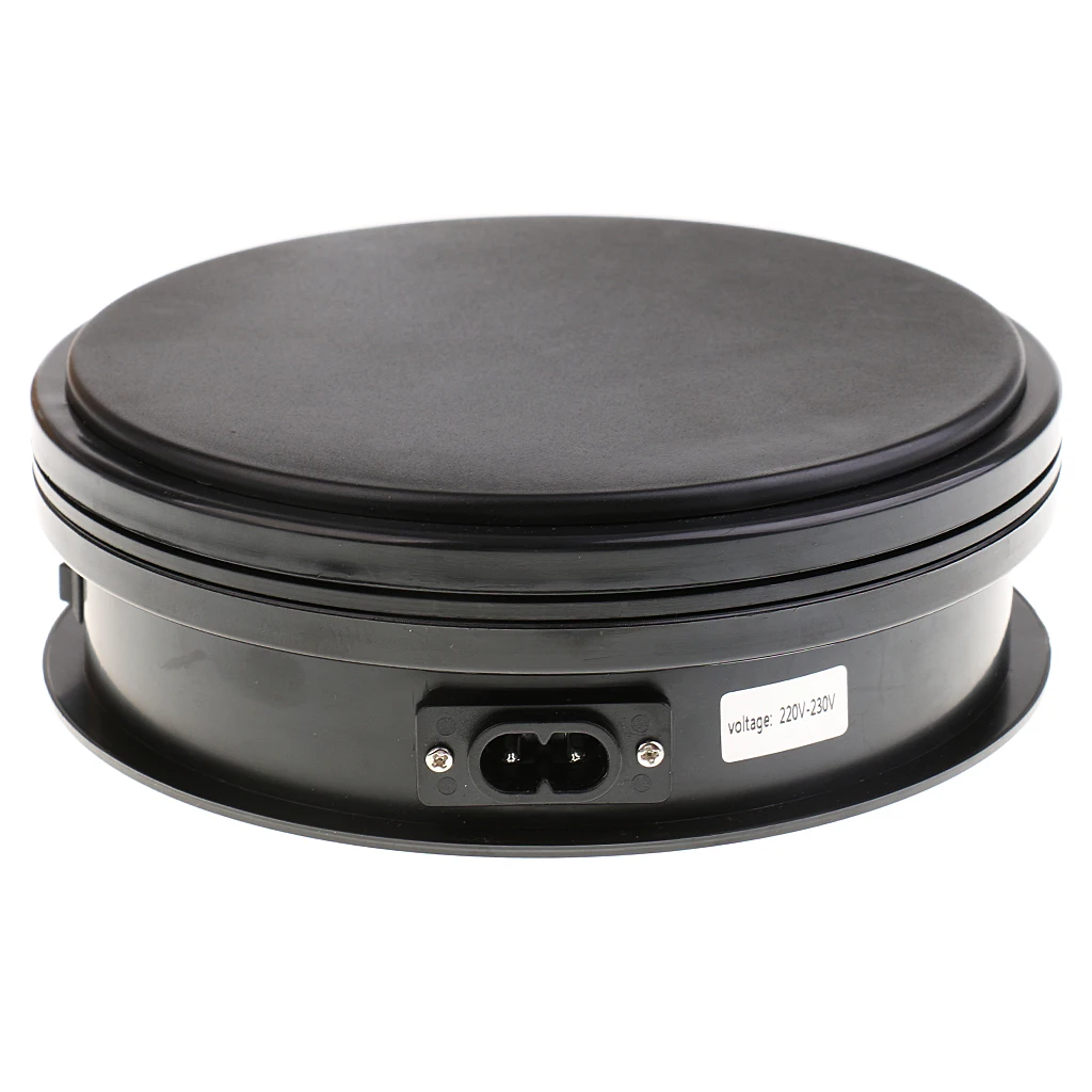 Electricity Powered Rotating Jewellery Ring Watch Display Stand Holder Turntable for Retail