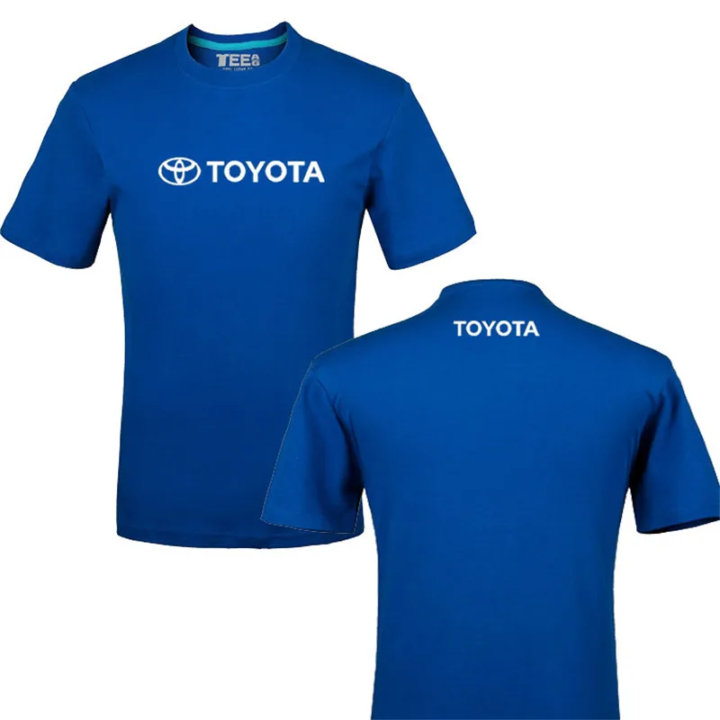 

Funny Toyota logo 100% Cotton Printing T-shirt Unisex Summer Casual T Shirt Tees shirt