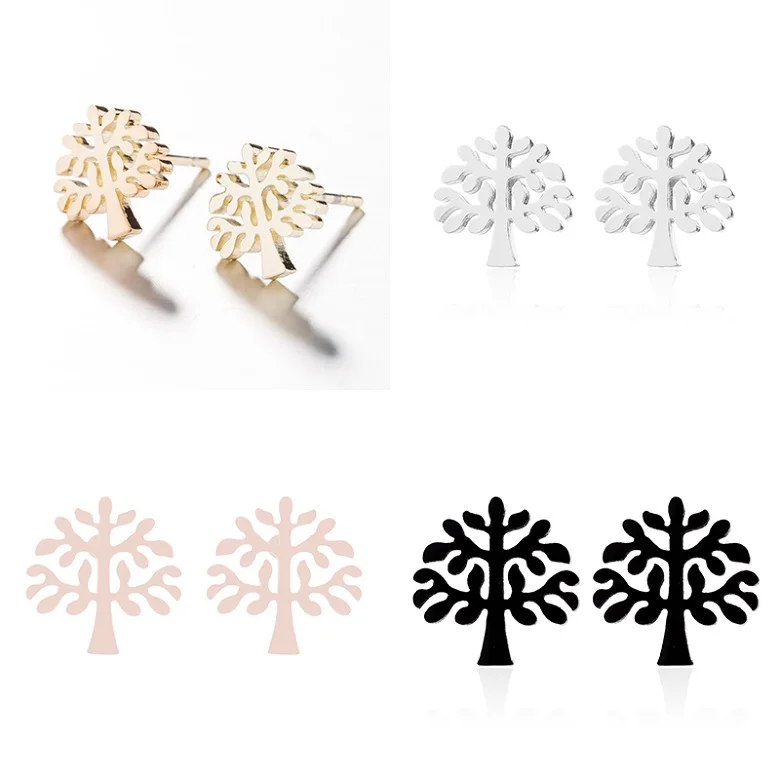 Yiustar New Arrival Romantic Earings for Girls Kids 304 Stainless Steel Stud Earrings Cute Tiny Love Earrings Jewelry Kids Gifts