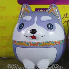 2 м на заказ надутый милый собачка Очаровательная надувная собака пухлый щенок инфляция