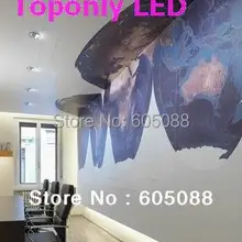 Новые осенние AC110/220 V triac, светодиоды COB Epistar пятно лампы 35 Вт вращающийся подвесной диодный светильник 9 шт./лот DHL