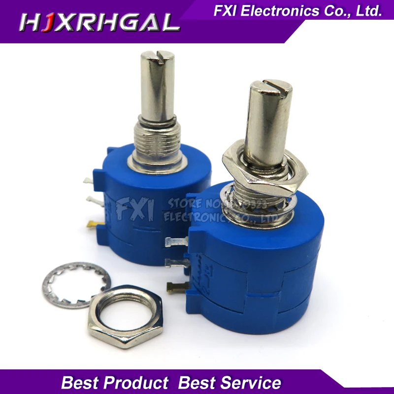 

1PCS 3590S-2-203L 3590S 20K ohm 3590S-2-203 3590S-203 Precision Multiturn Potentiometer 10 Ring Adjustable Resistor