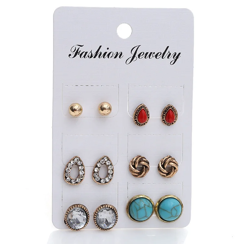 

2019 Pendientes Earings A Hoard Of Europe And The To Restore Ancient Ways Crack Set Auger Pearl Earrings Suit