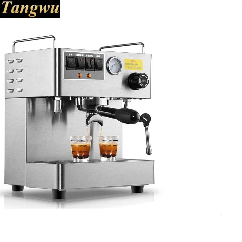 Penuh Semi Otomatis Komersial Espresso 
