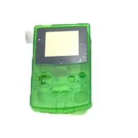 Многоцветный Пластиковый корпус Обложка кожи для Gameboy цвет GBC Gmae консоли - Цвет: A2 Clear Green