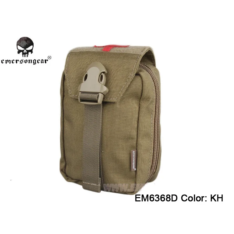 Emersongear Военная Униформа Molle аптечка медицинский мешочек тактический страйкбол Спорт на открытом воздухе оборудование - Цвет: KH